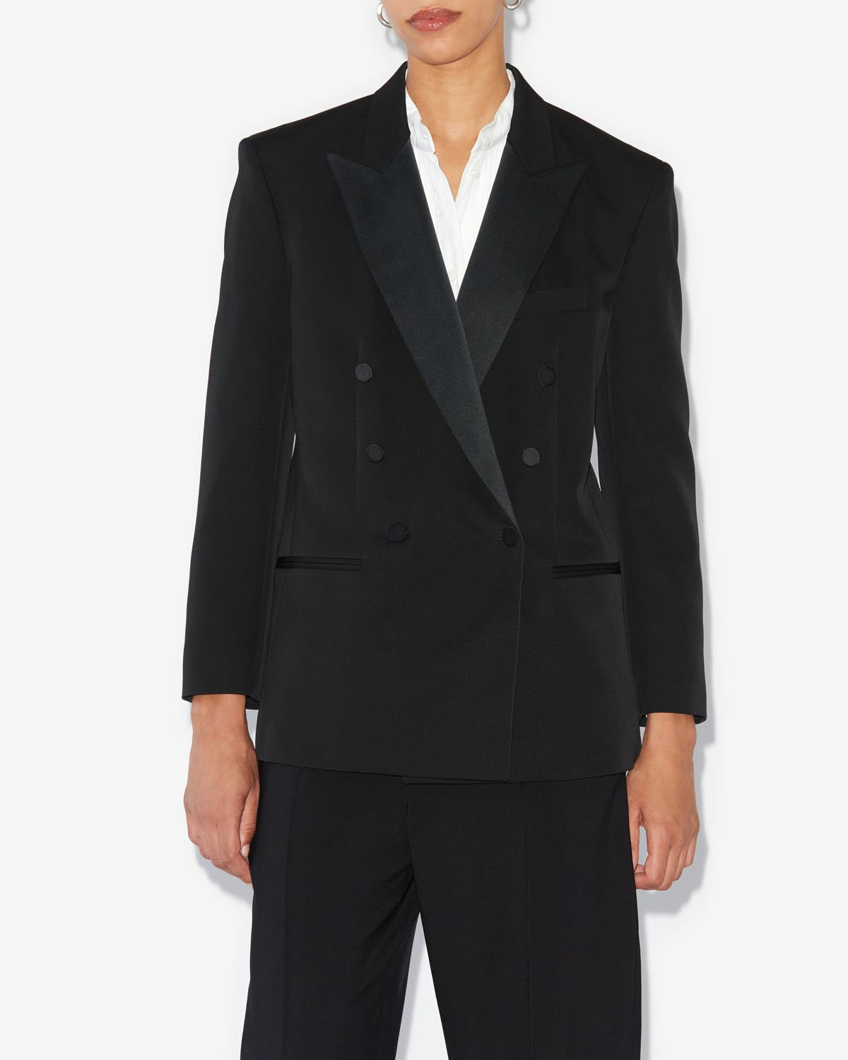 PEAGAN plain wool Jacket