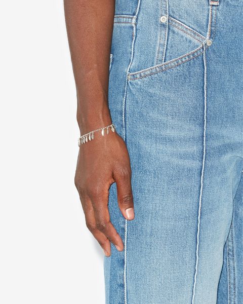 Metal Shiny Leaf Bracelet