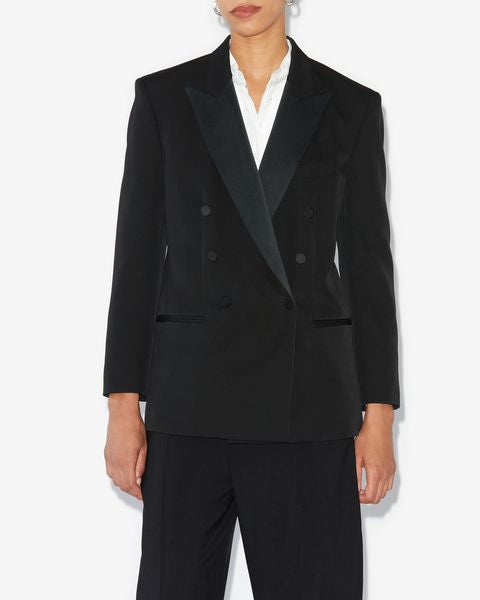 PEAGAN plain wool Jacket