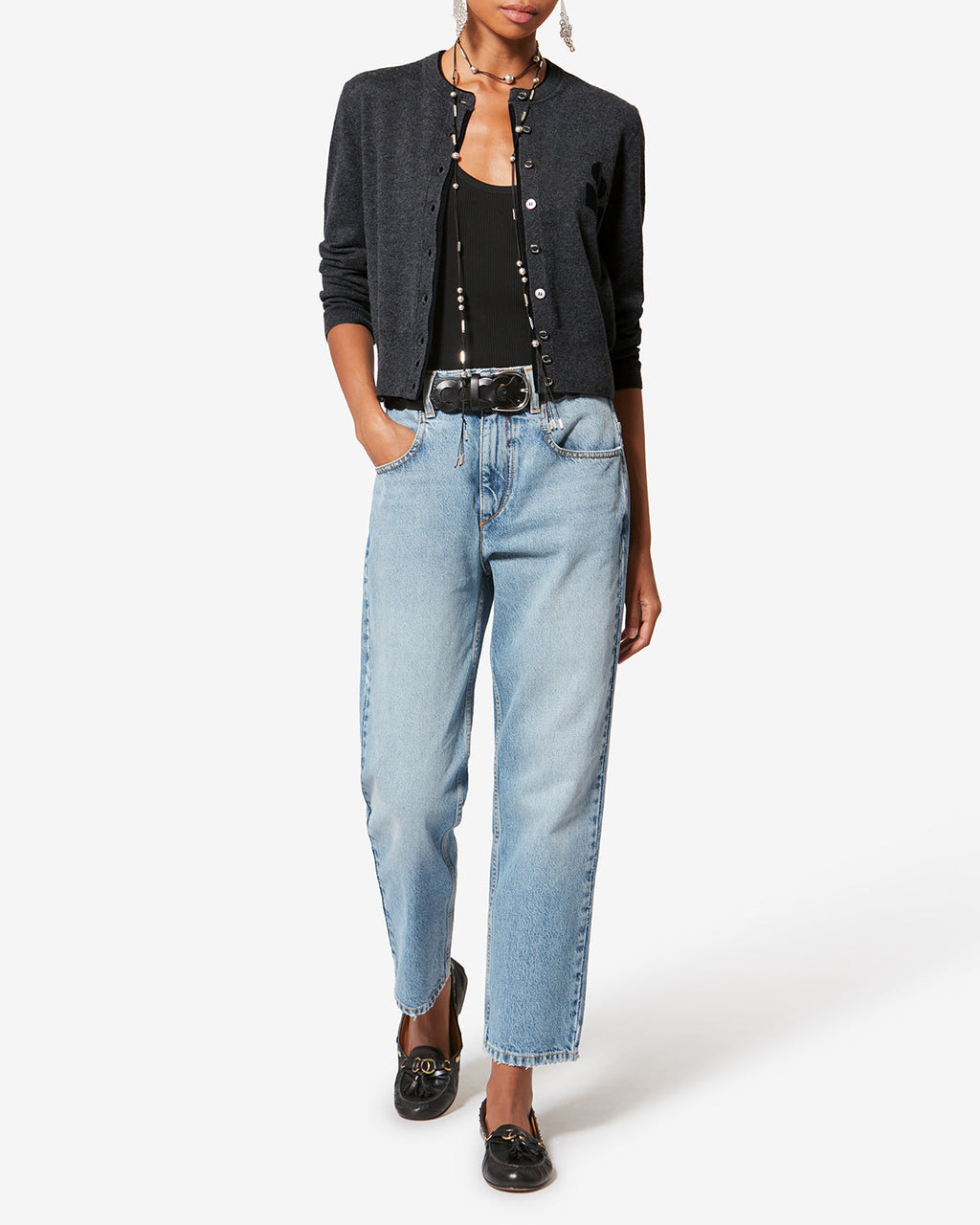 LONA LOGO CARDIGAN
