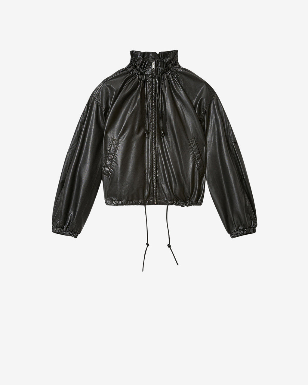 NEELA FAUX LEATHER JACKET